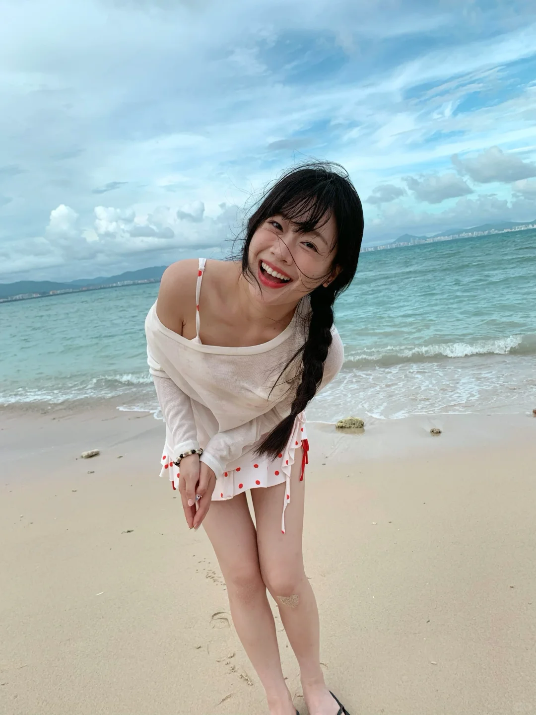 西岛的玻璃海好美!!🍒