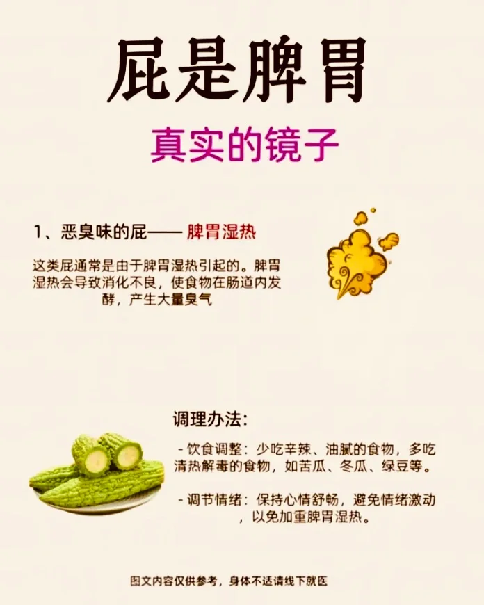 屁💨是脾胃 真实的镜子