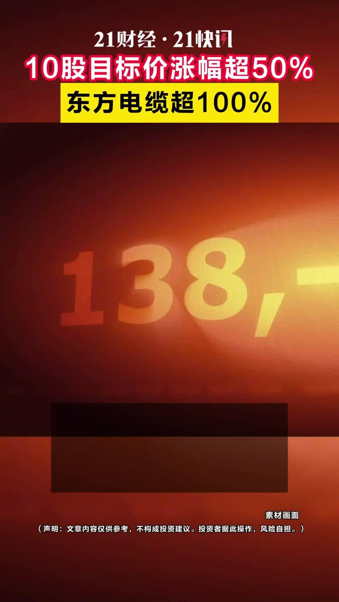 看券商目标价，不能光盯着数字。东方电缆104%的目标涨幅背后，是电网投资的超级周