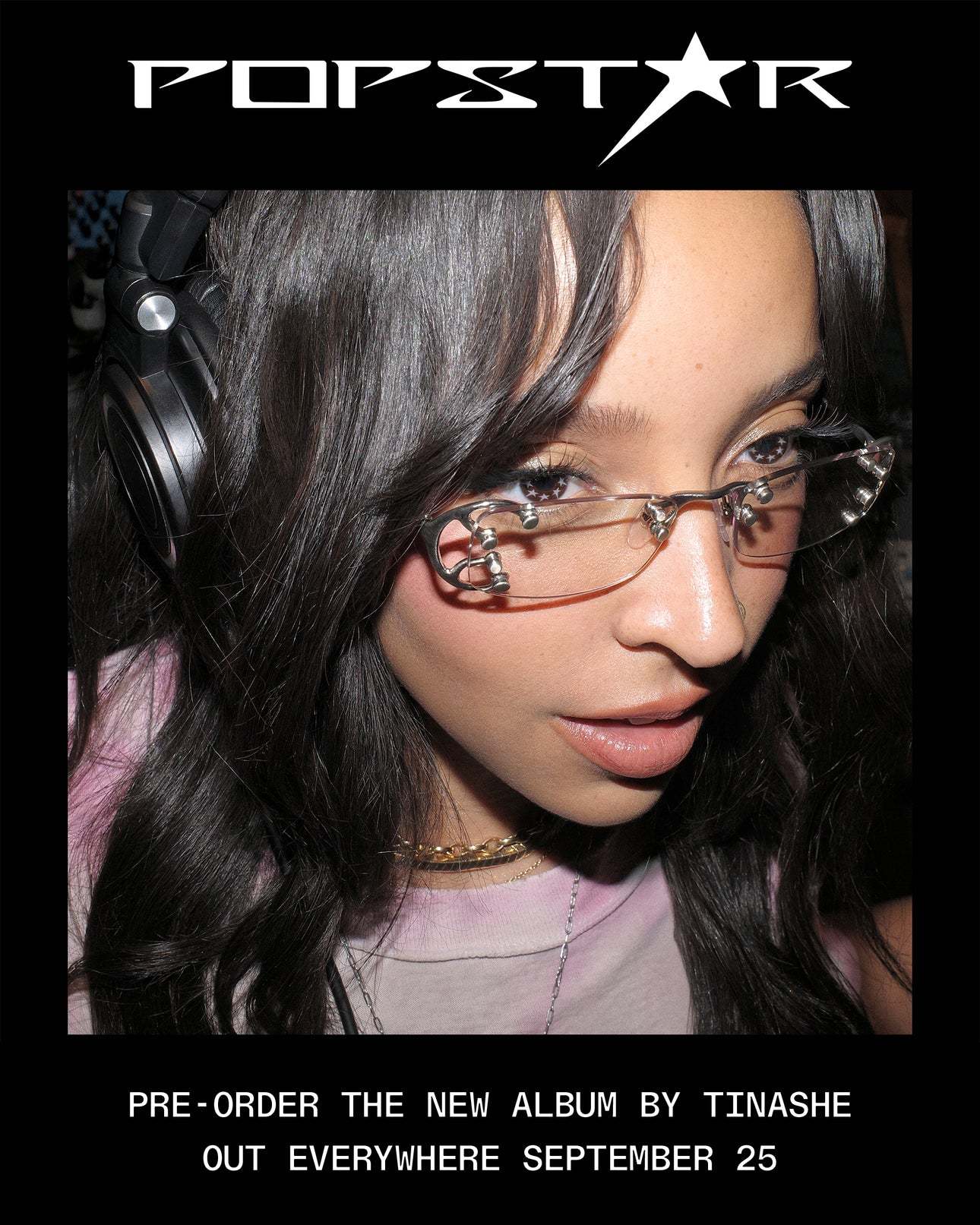【实体快报】Tinashe 全新专辑『POPSTAR』实体配置公开，9月25日正