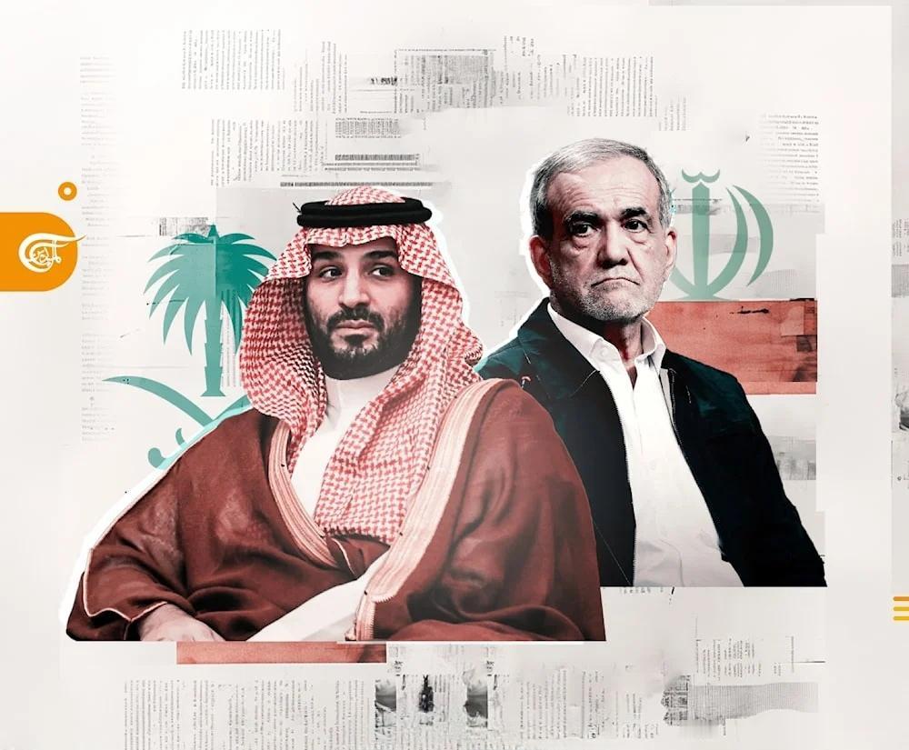 沙特王储穆罕默德·本·萨勒曼在与伊朗总统马苏德·佩泽什基安的通话中表示，沙特王国