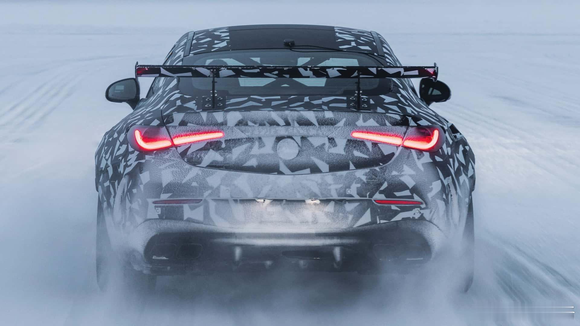 AMG CLE53之前在海拉尔开过，已很炸了！那台V6已经模拟出超大排NA的超级