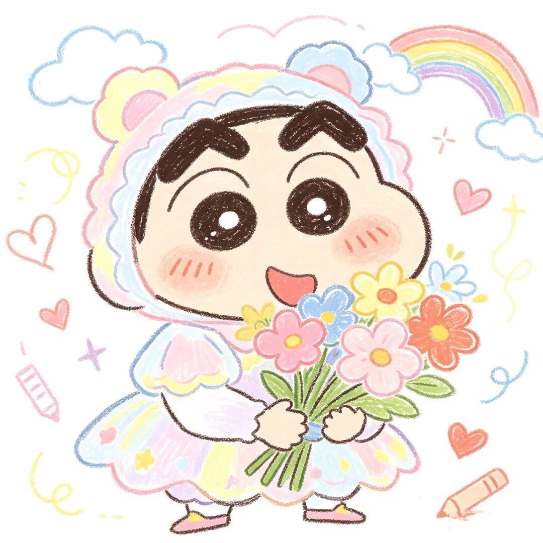 蜡笔小新头像