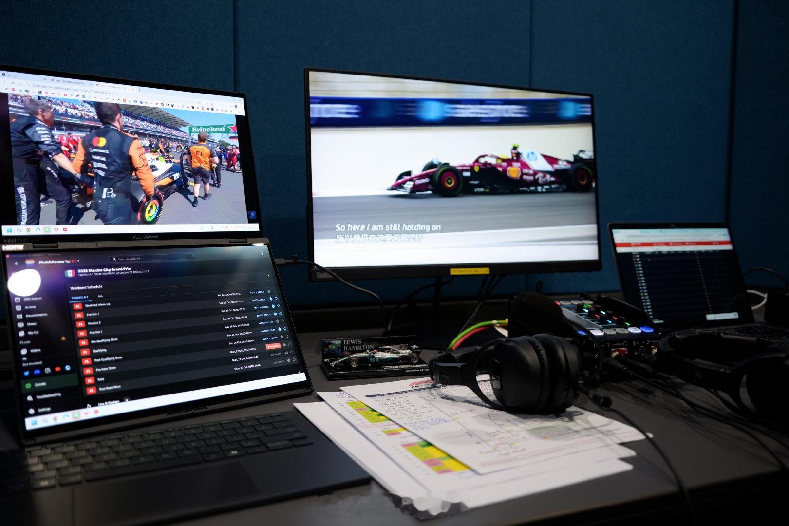 正赛准备🙌🏻F12025F1墨西哥城大奖赛  ​ cr：刘耀_FLy ​​​