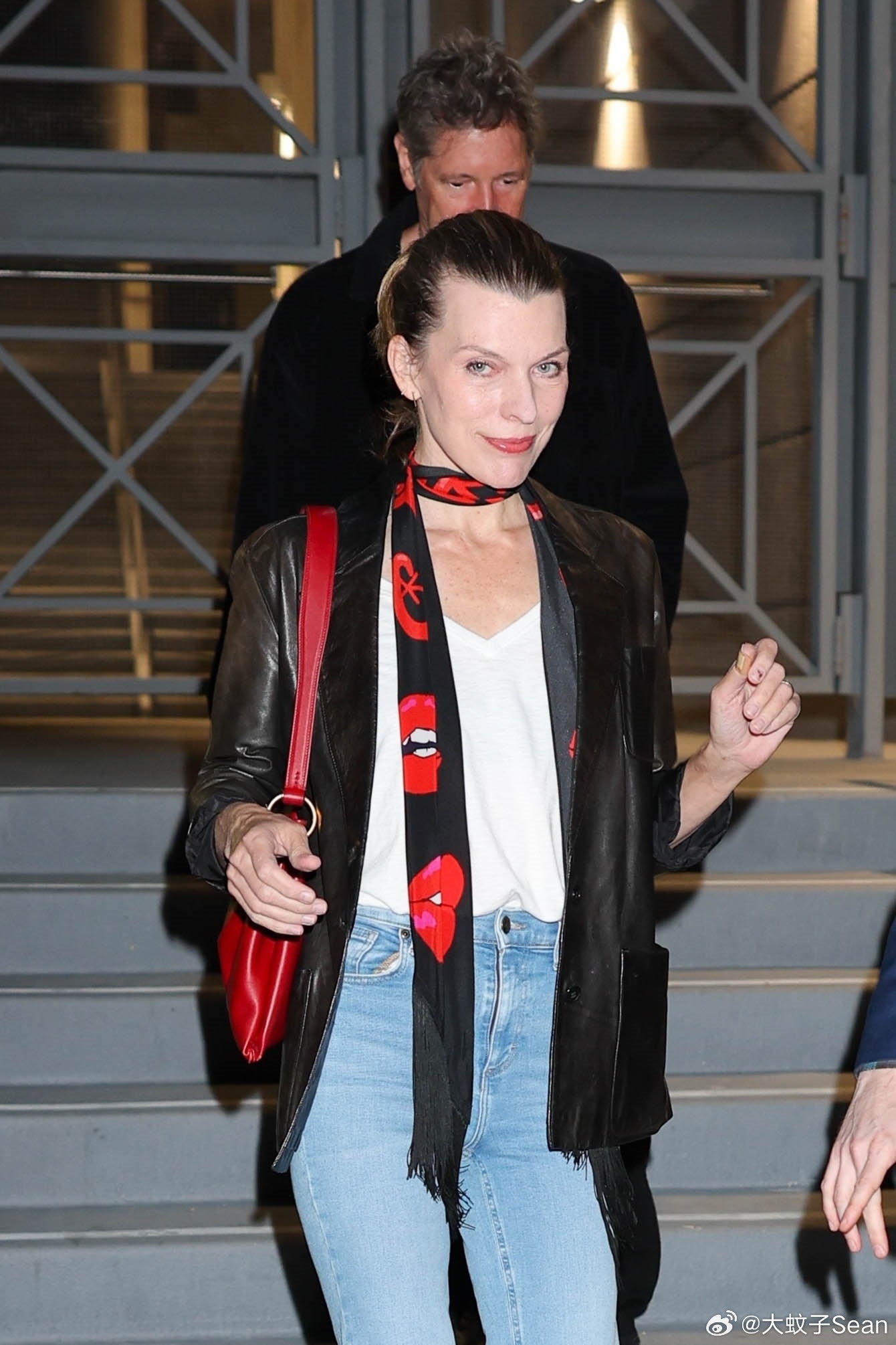 milla jovovich米拉乔沃维奇和老公Paul W. S. Anders