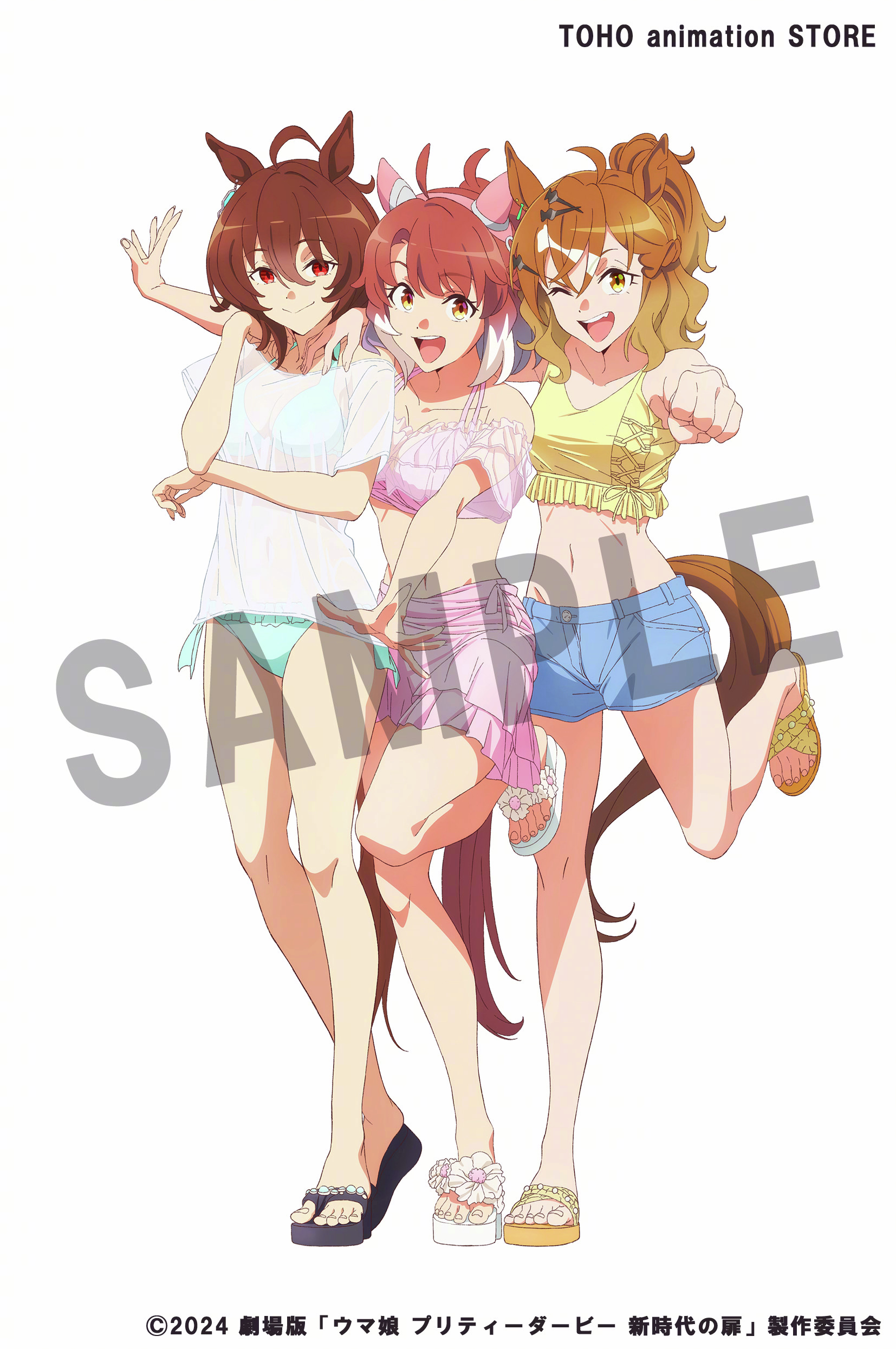 『赛马娘 新时代的大门』BD特典插图 