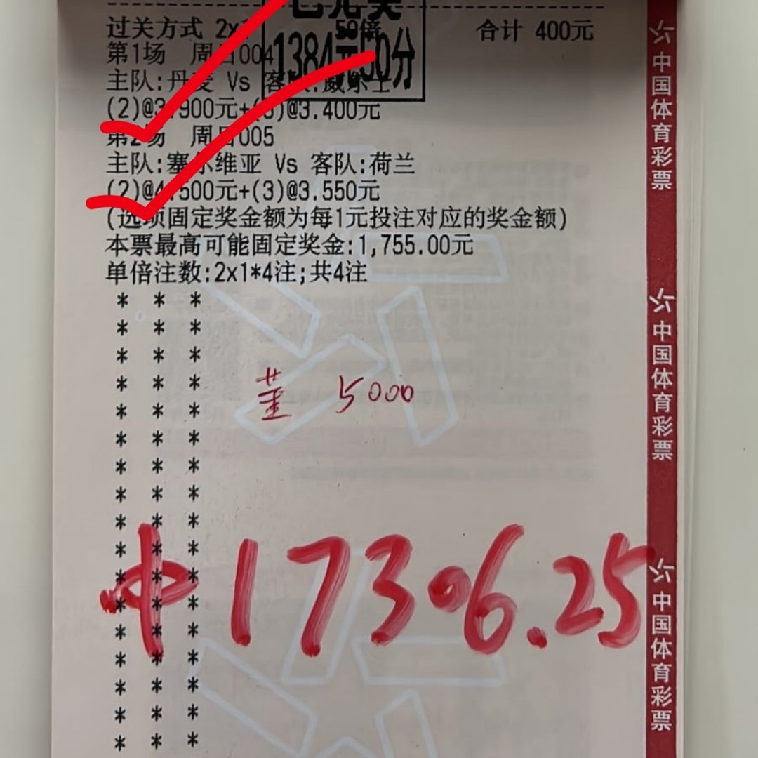进球数也有了！1.7w到手美滋滋！ ​​​