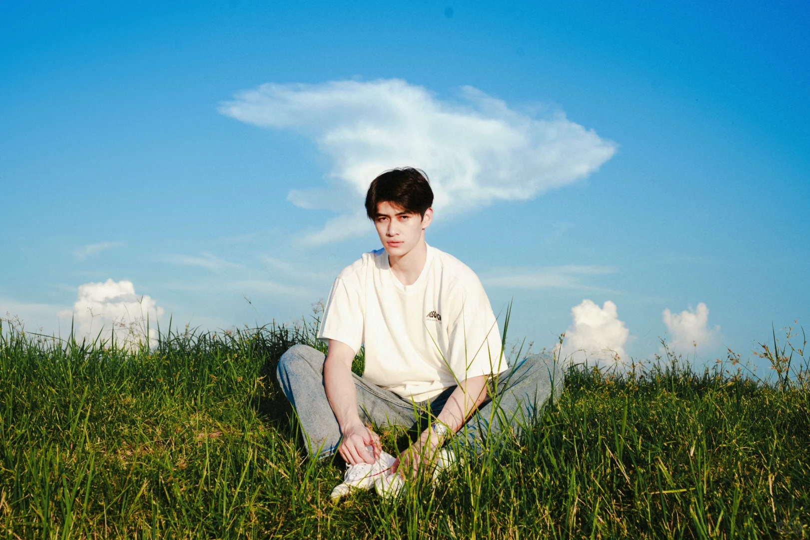 草坪男孩