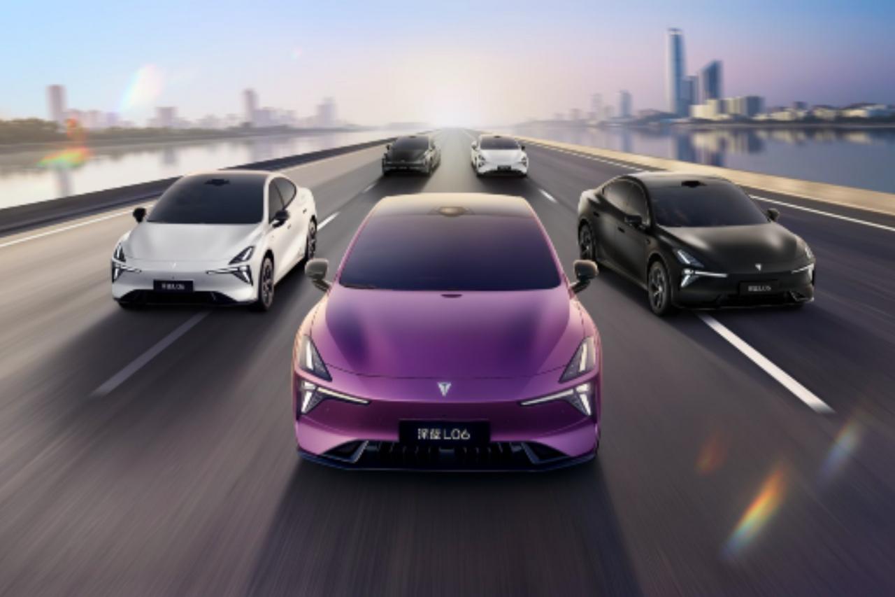 深蓝L06 开启预售，预售价13.99万–16.19万元。新车后置200kW电机