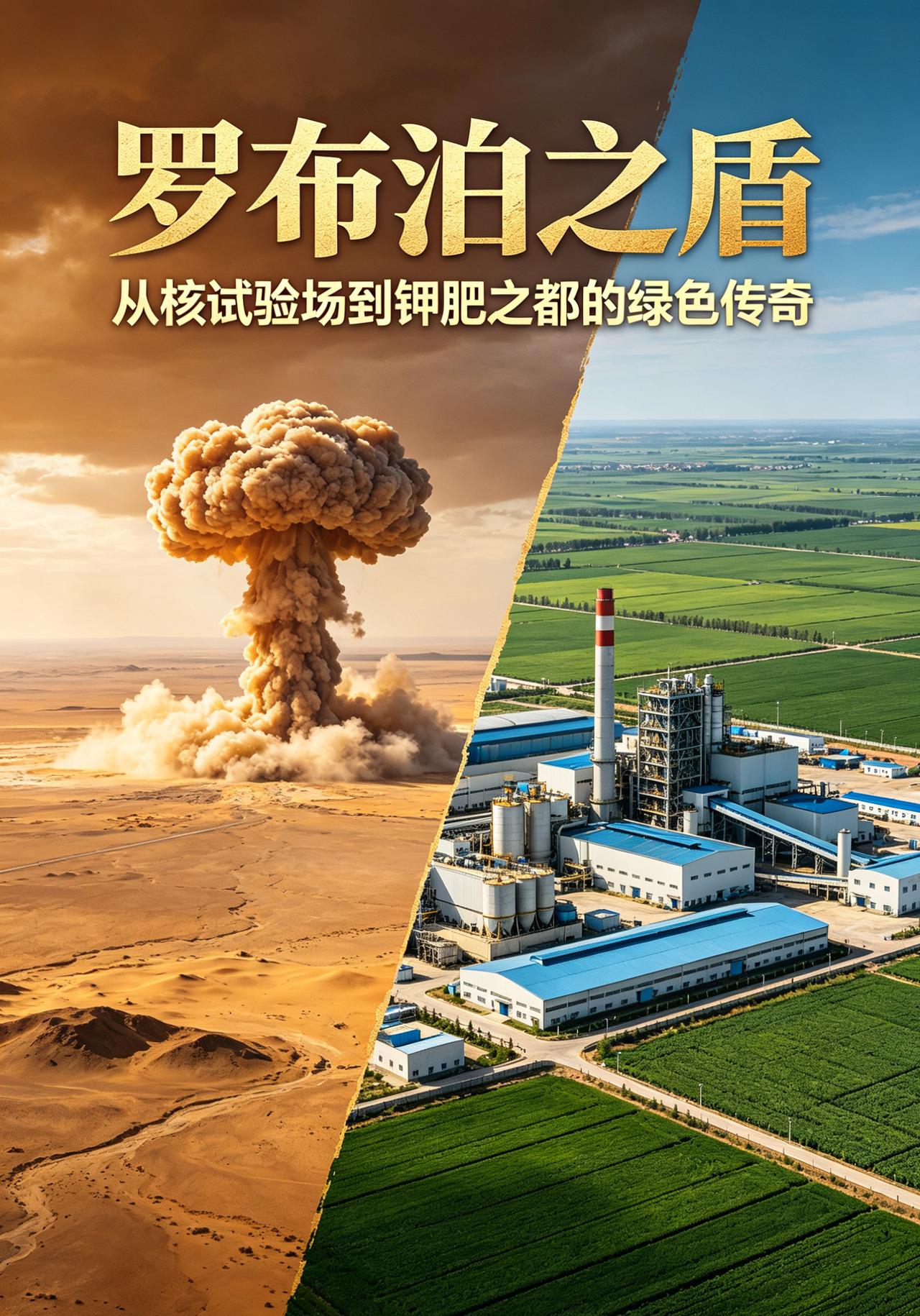 你敢信吗？罗布泊竟然经过45次核爆试验，但它依旧成为了我国最大的钾盐生产基地！