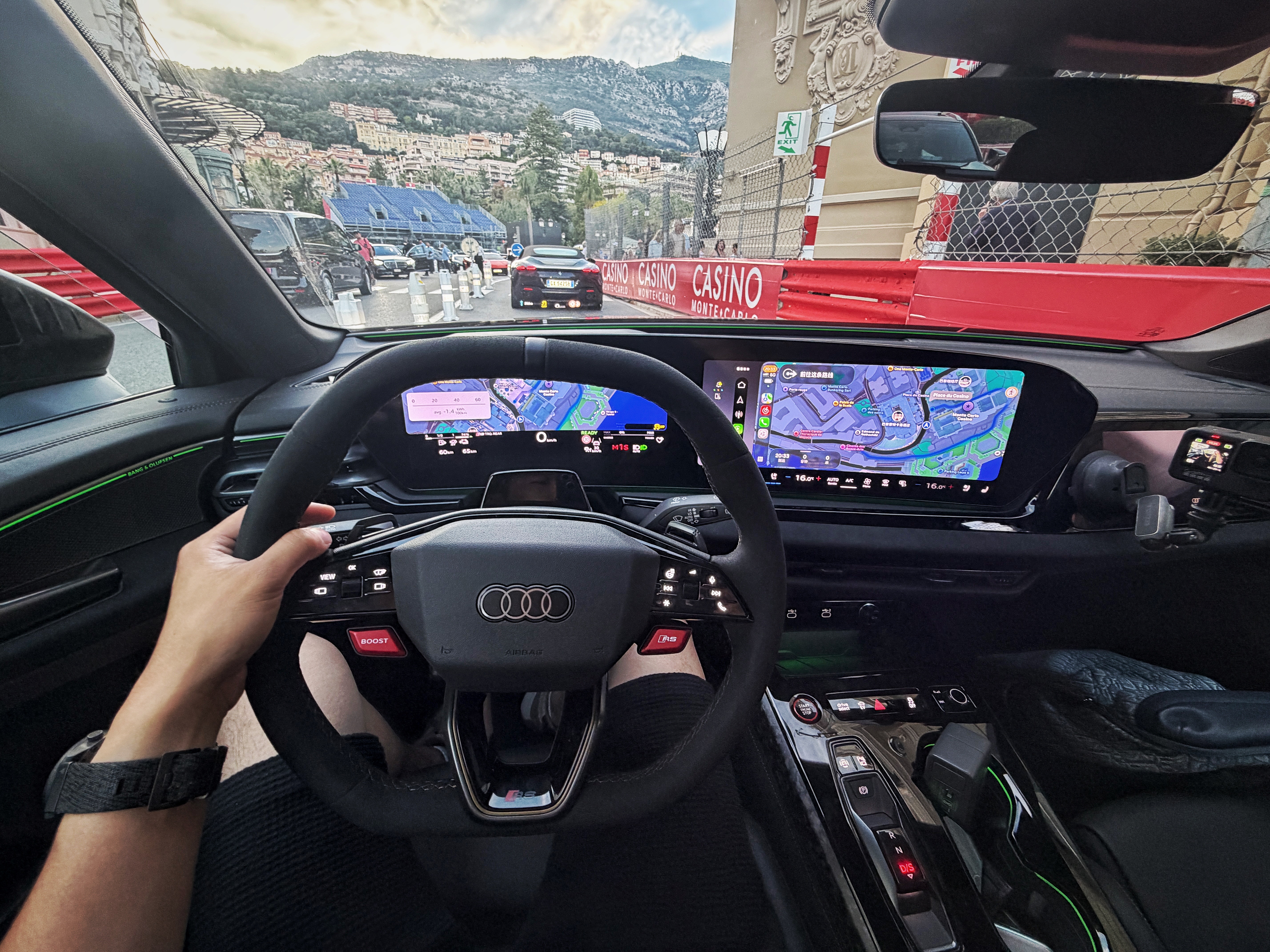 摩纳哥赛道Very窄🏁 欣哲频道F1奥迪rs5 意大利·摩纳哥