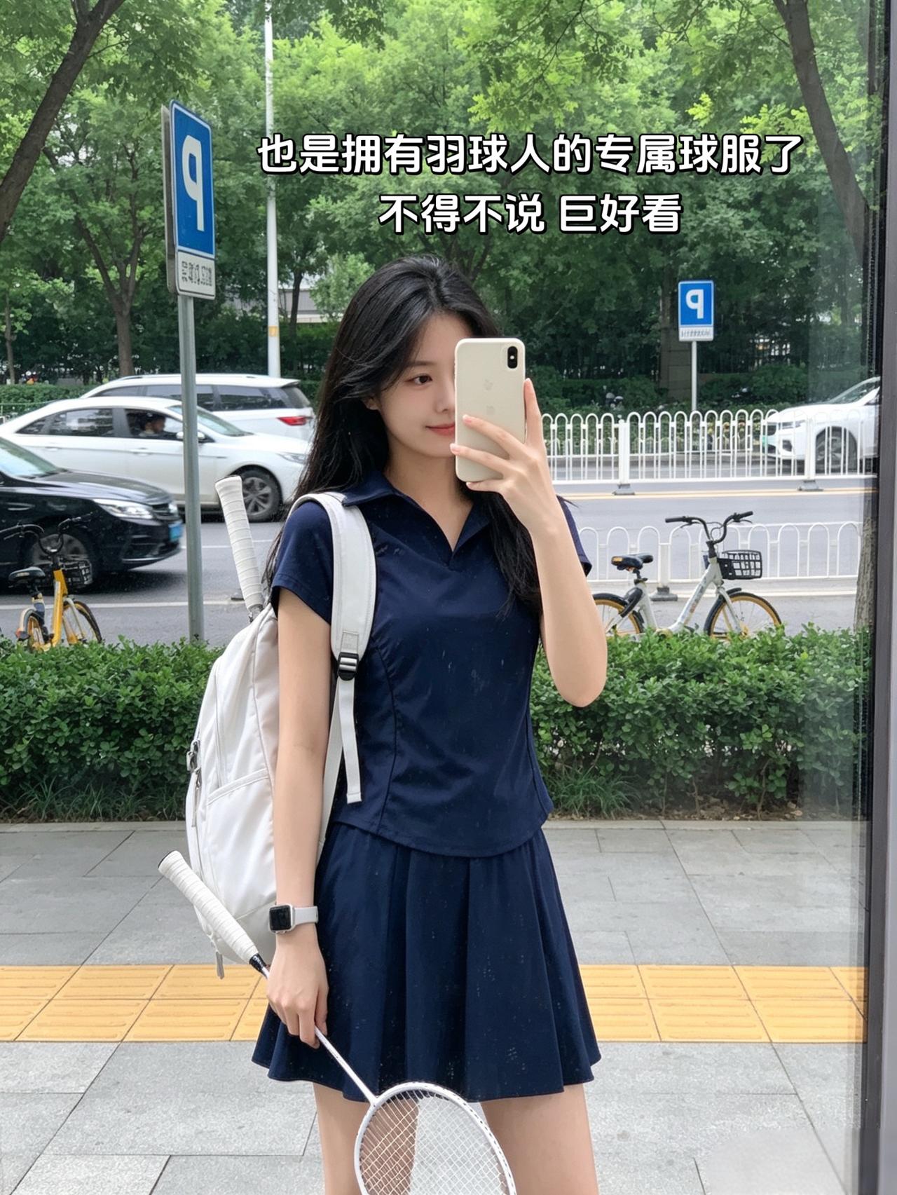 也是挖到宝藏羽毛球服了
不得不说 巨好看！