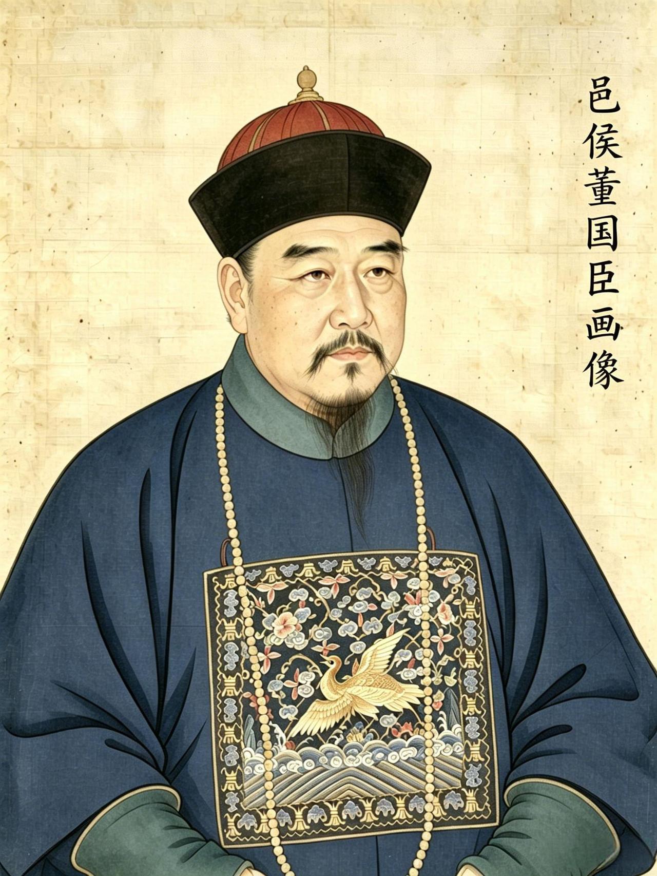 董国臣，号忠庵，清初满洲籍官员，顺治七年至十二年，即公元1650年至1655年任