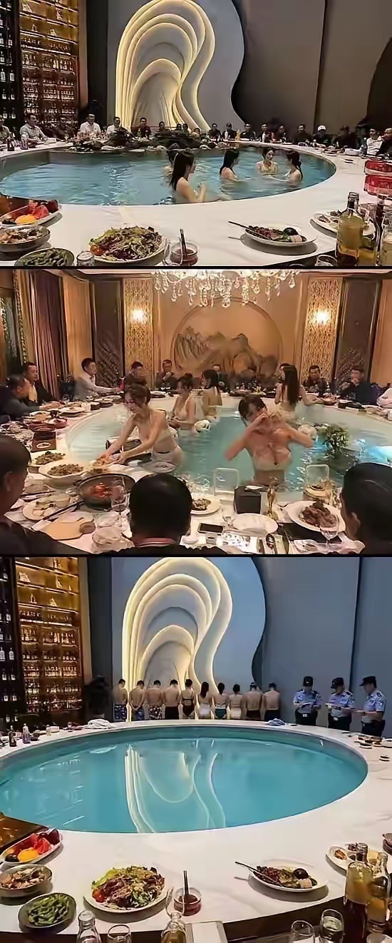 酒池肉林有了生动的解释 