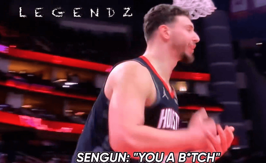 ▲申京竟然敢骂女裁判是碧池，集美们冲了他！！ 