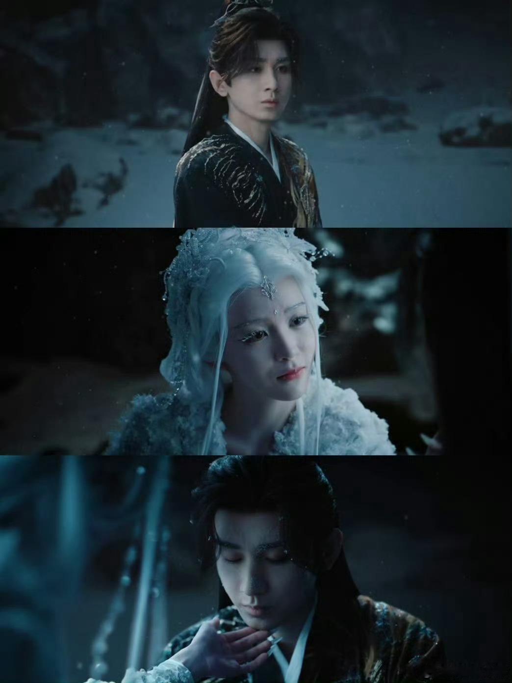 饶嘉迪就是雪妖本妖！颜值演技双在线，完美演绎出角色又邪又纯的特质，适配度满分！饶