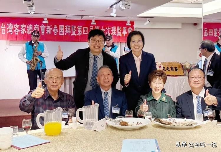 徐欣莹出席台商客家总会团拜　吴伯雄叮嘱：非赢不可

国民党新竹县长提名采取“73