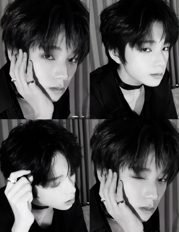 TF家族的王橹杰发布了wink照，你有被电到吗？