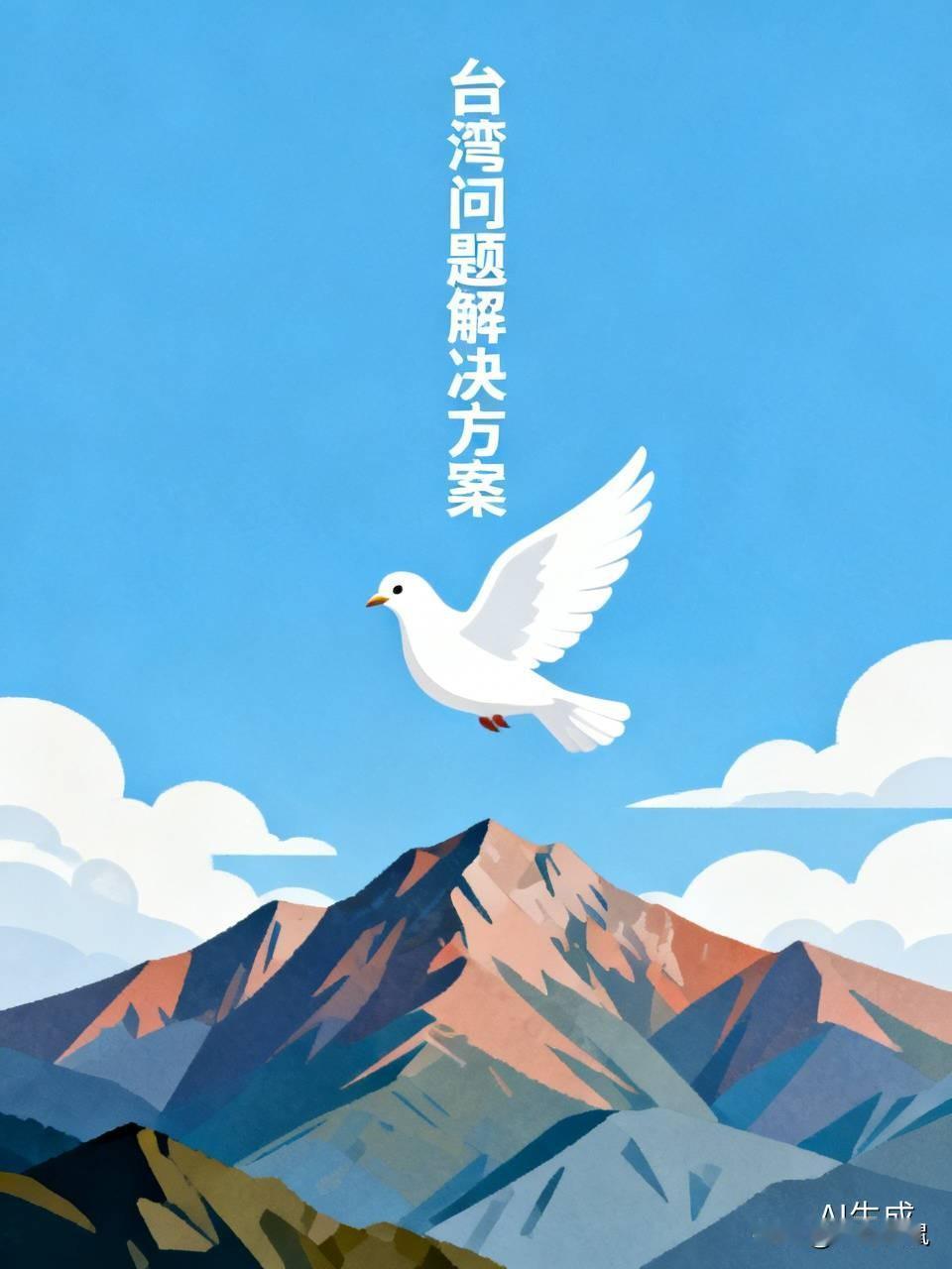 台湾问题最佳解决方案无疑是实现和平统一。和平统一能最大程度减少两岸同胞的伤痛，让