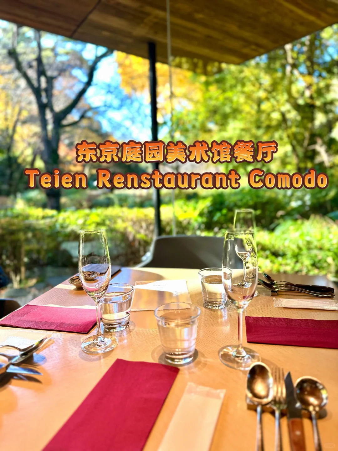 东京庭园美术馆｜意大利餐厅🍴Comodo