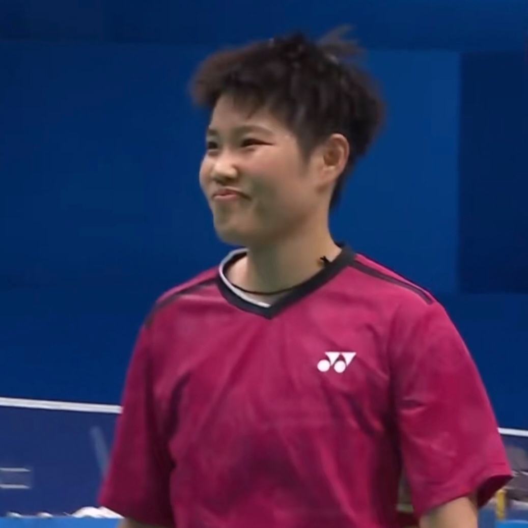 窝猪儿在赛场上就两种形态，要么暴扣要么卖萌，今日女双萌猪儿轮值