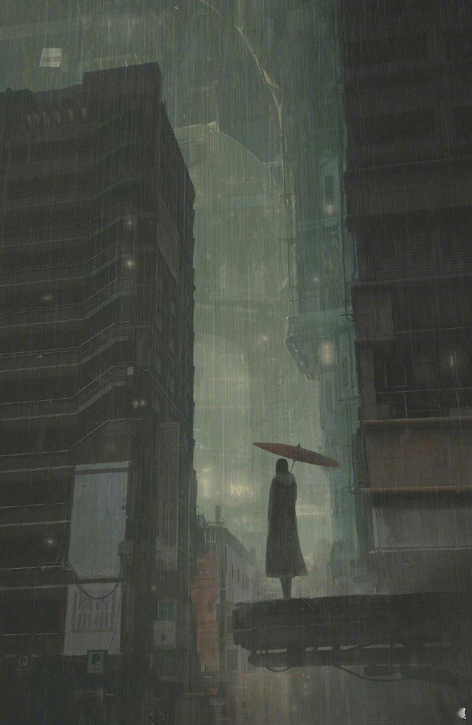 窗外暴雨再狂澜，淋不湿屋内的你，我是暴雨，你仍是你。生活手记