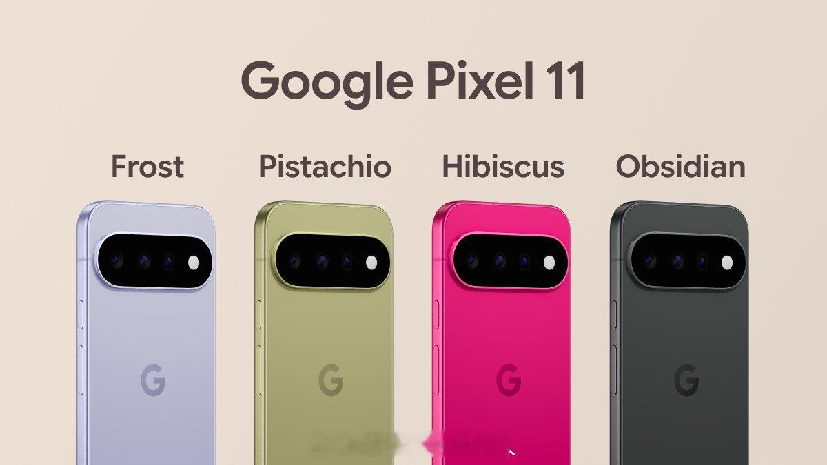 Google的新机系列全部采用Tensor G6 SOC。11系列美国版定价：-