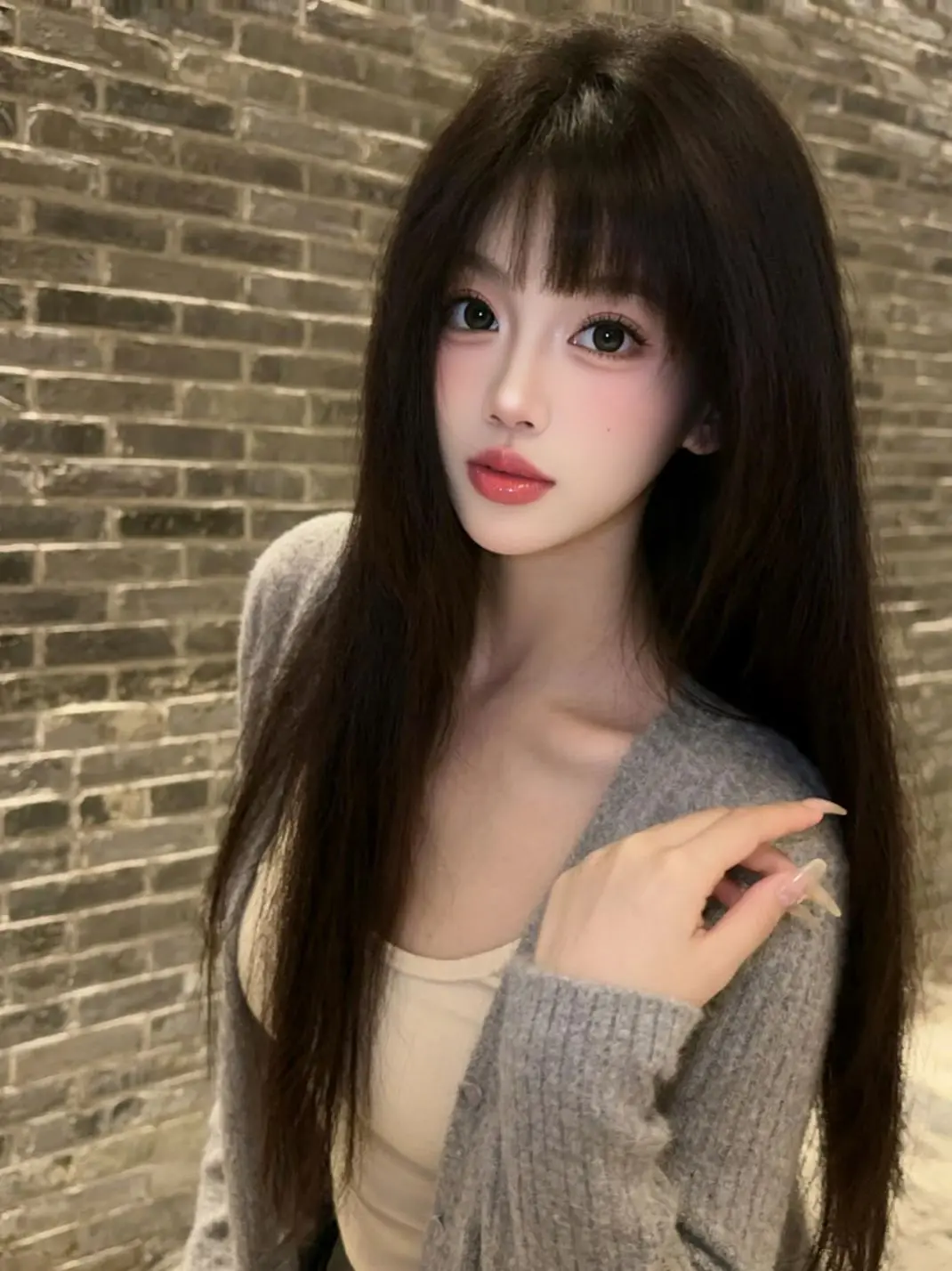 AI低饱和自拍 ai创作 写真风格