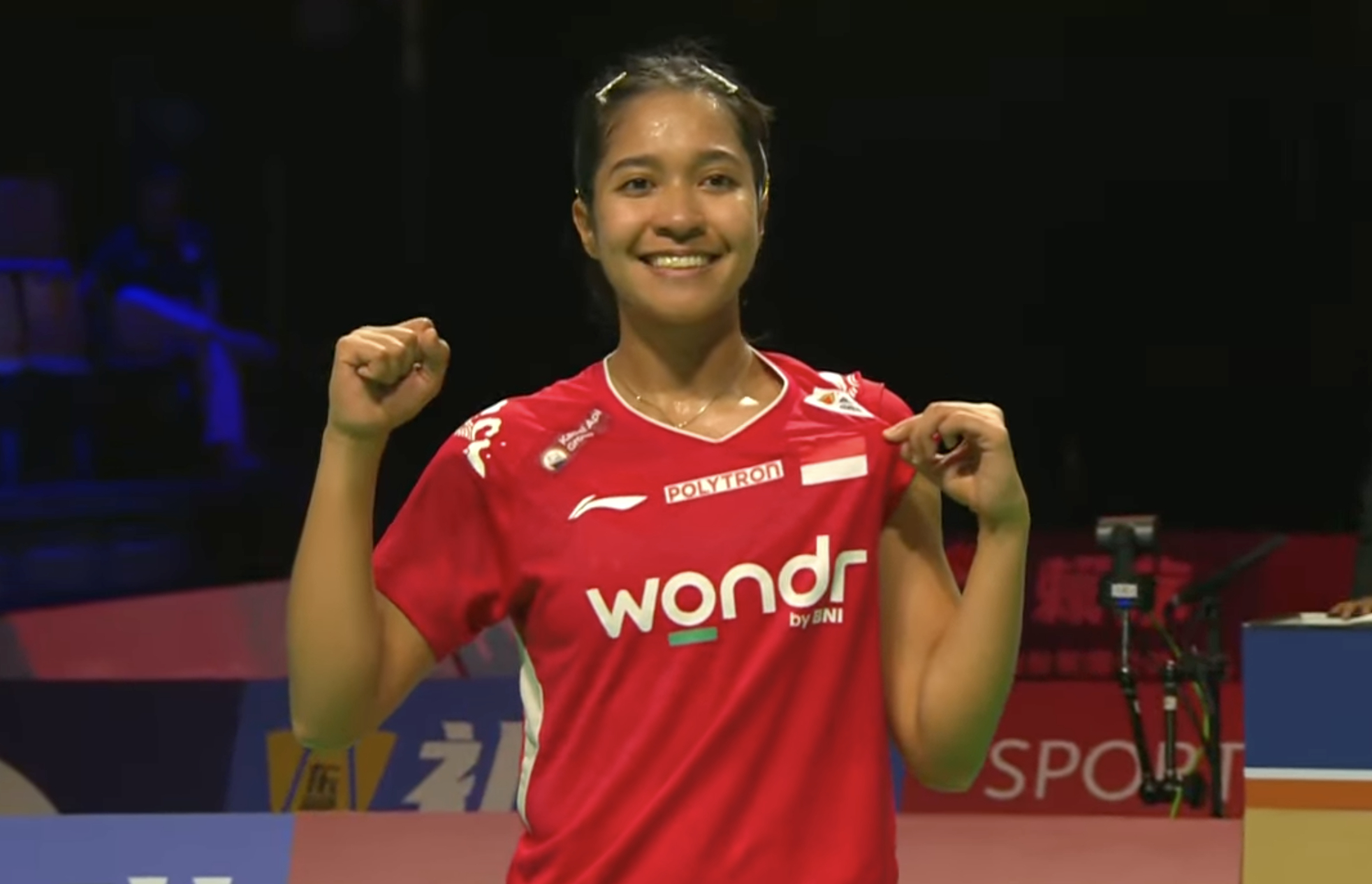 🔥印尼队小组第一出线！1号场地【尤杯C组：中国台北 2-3 🇮🇩印尼】一单