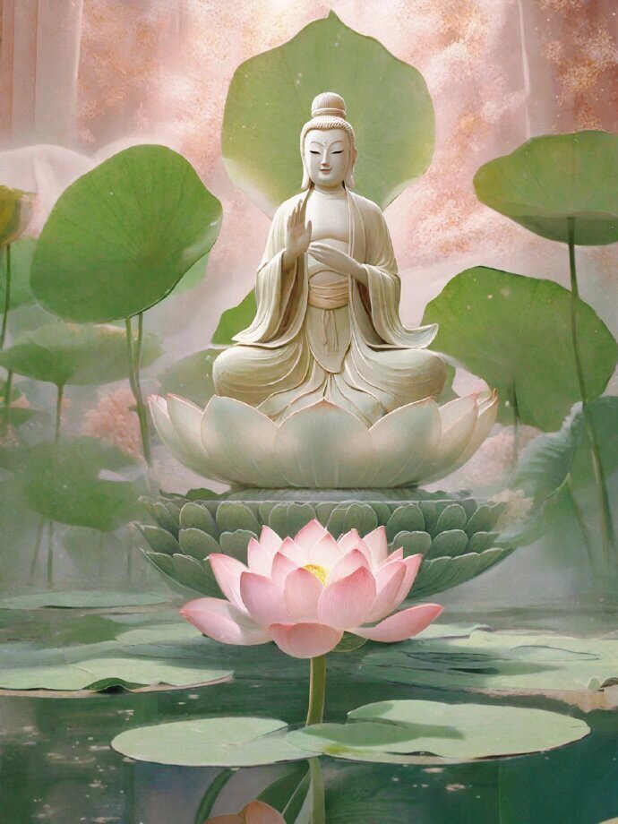 菩萨:许个愿吧，有求必应。 ​​​