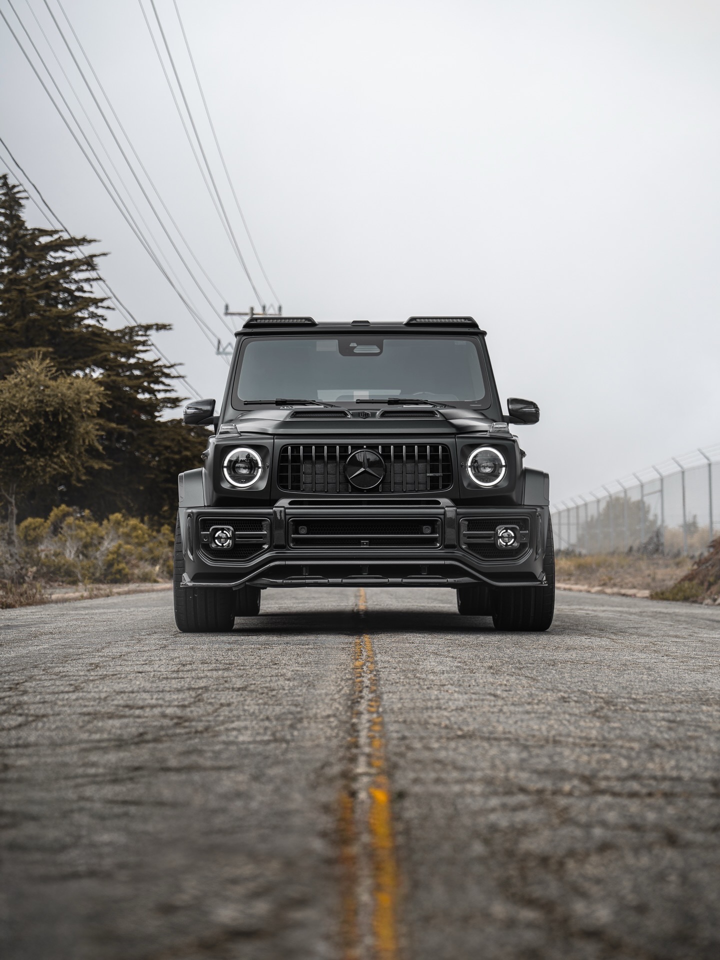 当你独自拥有这条道路，就拥有它吧。Widetrack G63.奔驰g级amg老纪