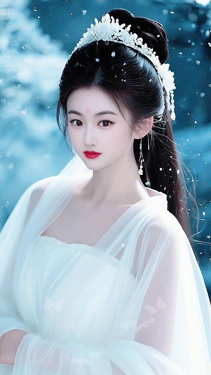 古风妆容有多美 汉服雪景 古风美女 国风古韵 仙气飘飘