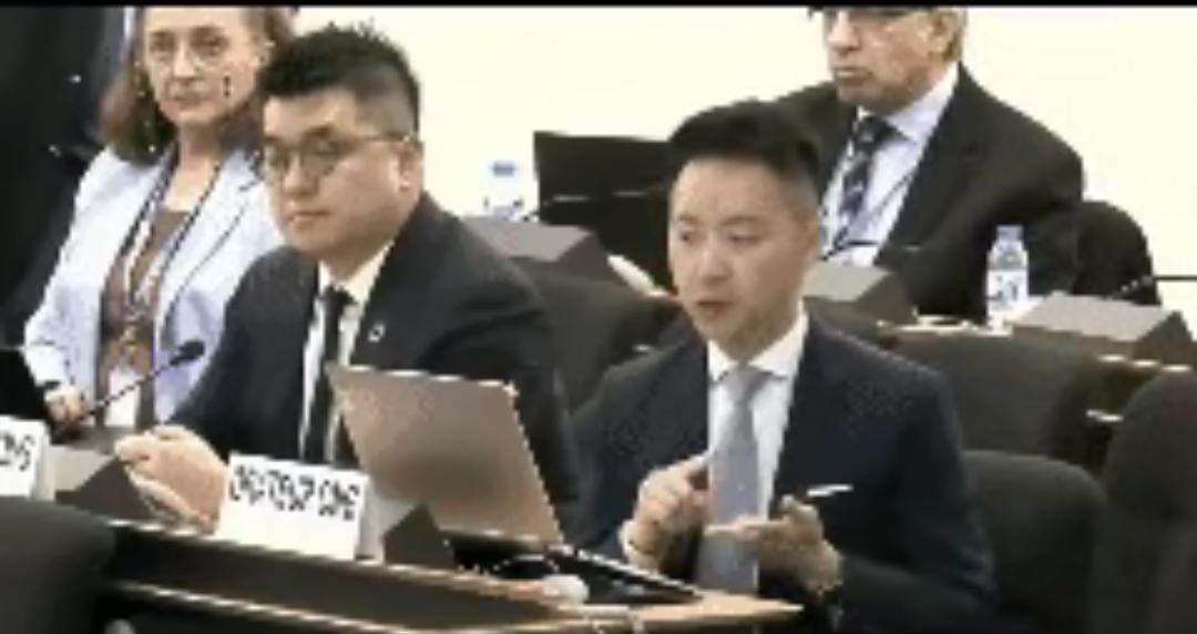 3月19号，香港议员李梓敬在日内瓦举行的联合国人权理事会火力全开，怒撕西方人权的