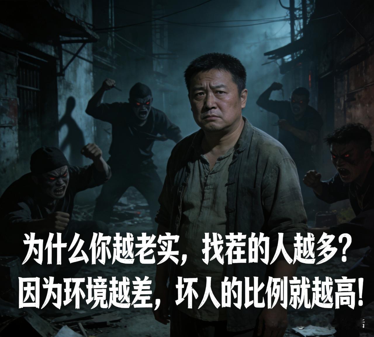 为何你越老实，找茬的人越多？只因环境越差，坏人占比越高！
底层逻辑：
流水线上的