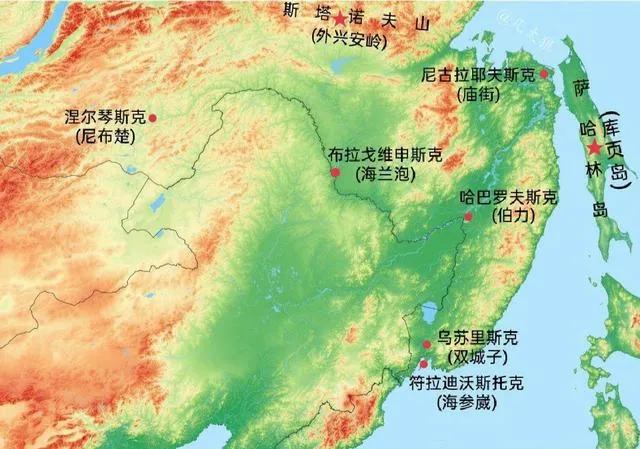 果然被我猜中了！

俄罗斯最新版官方地图上，悄悄把 “海参崴”“伯力” 等 8 
