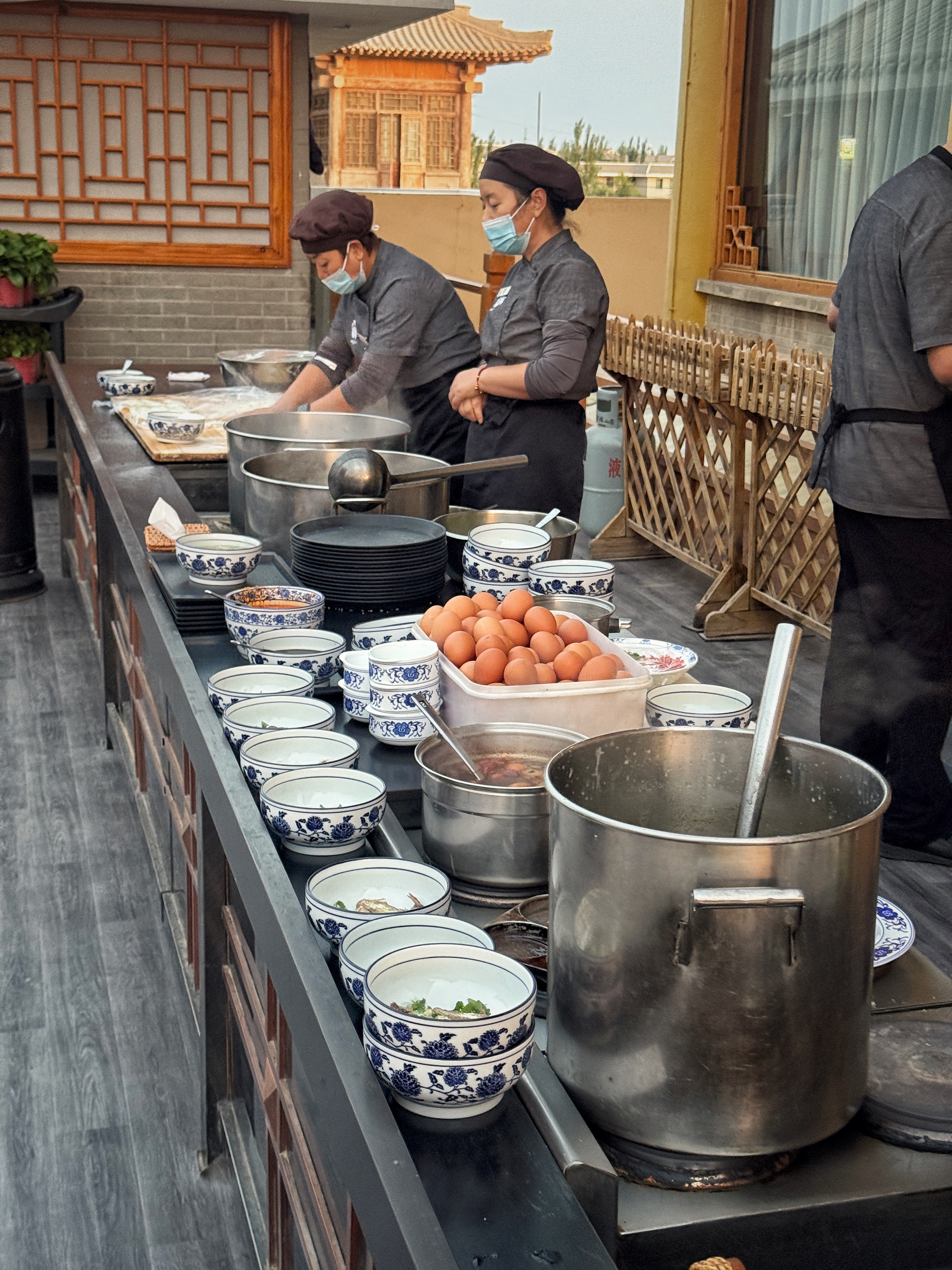Morning敦煌，我爱兰州拉面🍜+油泼辣子🌶️ 芜湖！欣哲频道兰州拉面敦煌