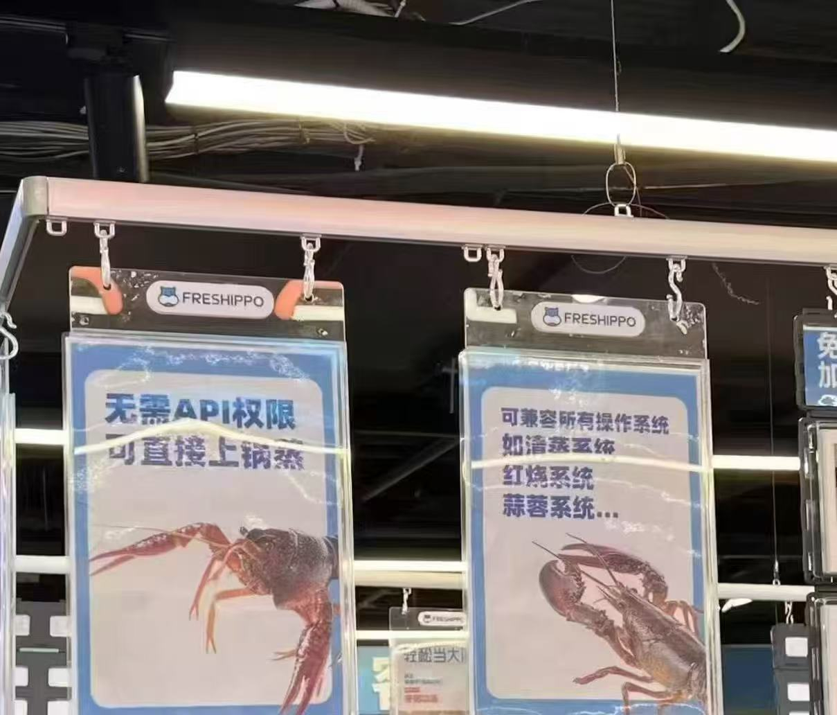 真龙虾也要来蹭赛博龙虾的热度了 