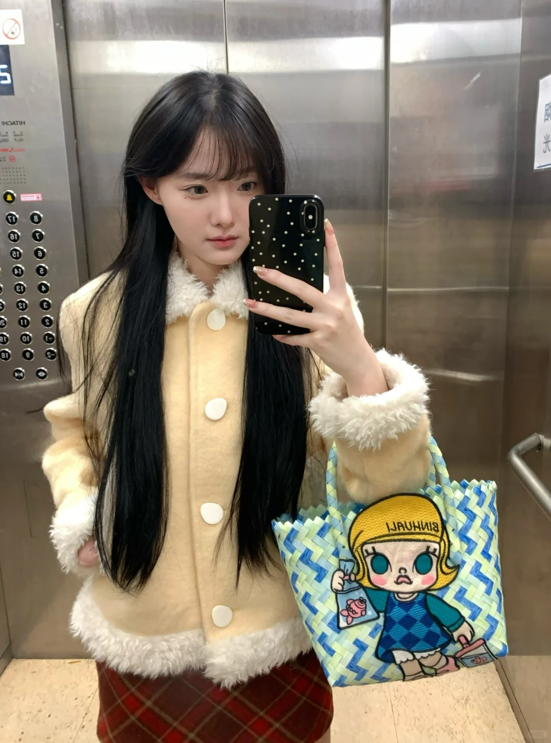 秋冬的第一件毛毛外套