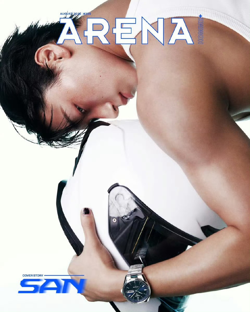 「 崔伞 」x TAG HeuerARENA HOMME+ KOREA Augu