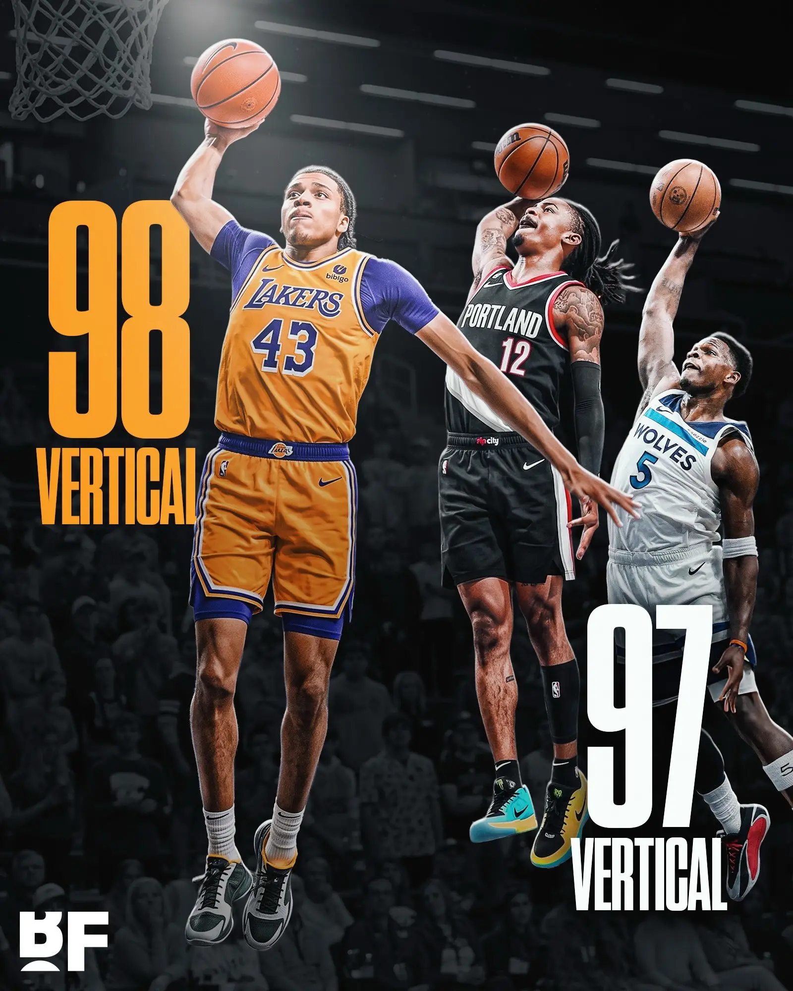 崭新的弹簧人！湖人今年24号新秀卡梅伦-卡尔在《NBA 2K27》游戏中弹跳能力
