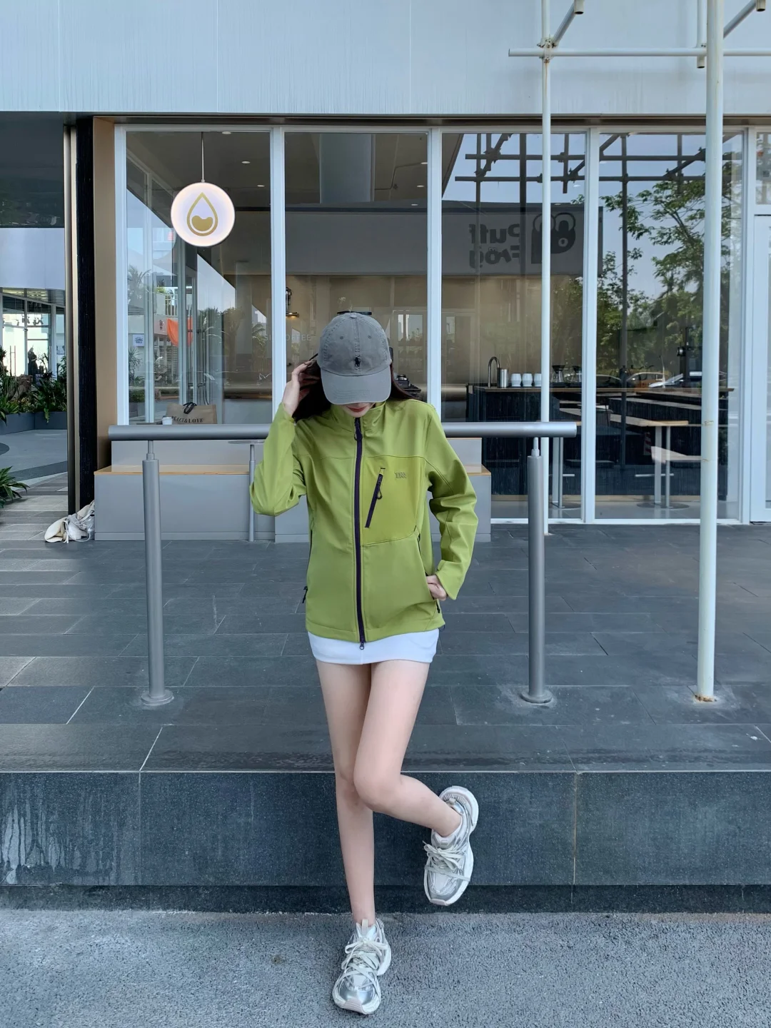 🤍💚啊啊啊！！！绿色好显白！！！