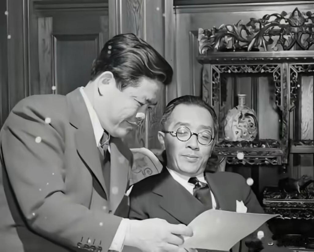 一张珍贵合影

这张珍贵合影拍摄于30年代胡适和他的爱徒吴晗的一张珍贵合影，此时