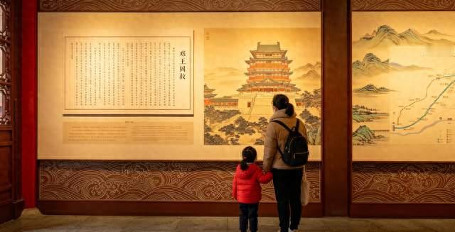 萌娃打卡滕王阁，刷脸弹出终身免费票，全网直呼太惊喜