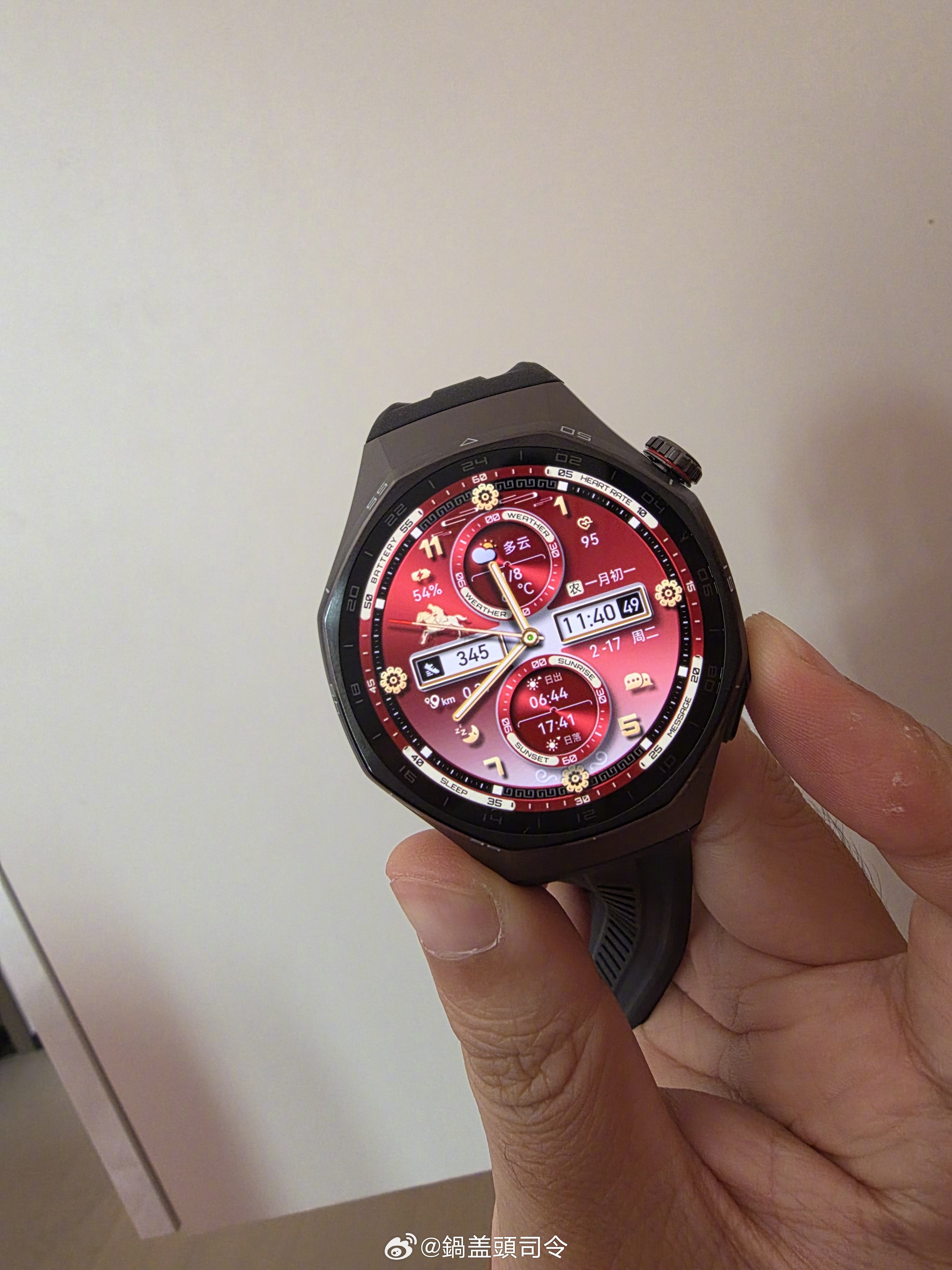 整了一块新表盘，花了一块钱会员费。大家觉得哪个颜色好看？ 