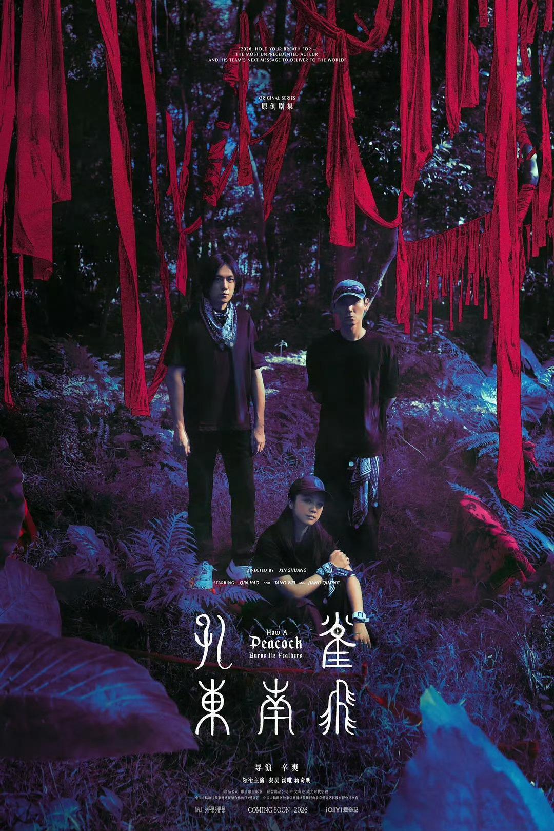 由辛爽执导的古装剧集《孔雀东南飞》杀青，主演包括：秦昊、汤唯、蒋奇明。 