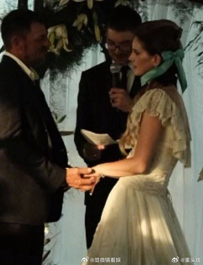 打雷姐分享和老公鳄鱼哥婚纱照打雷姐首次分享婚纱照 打雷姐Lana Del Rey