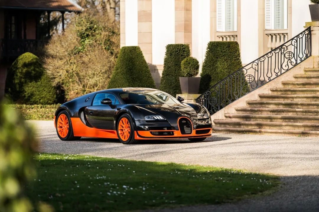 车市热门 布加迪修复了Veyron Super Sport世界纪录版 