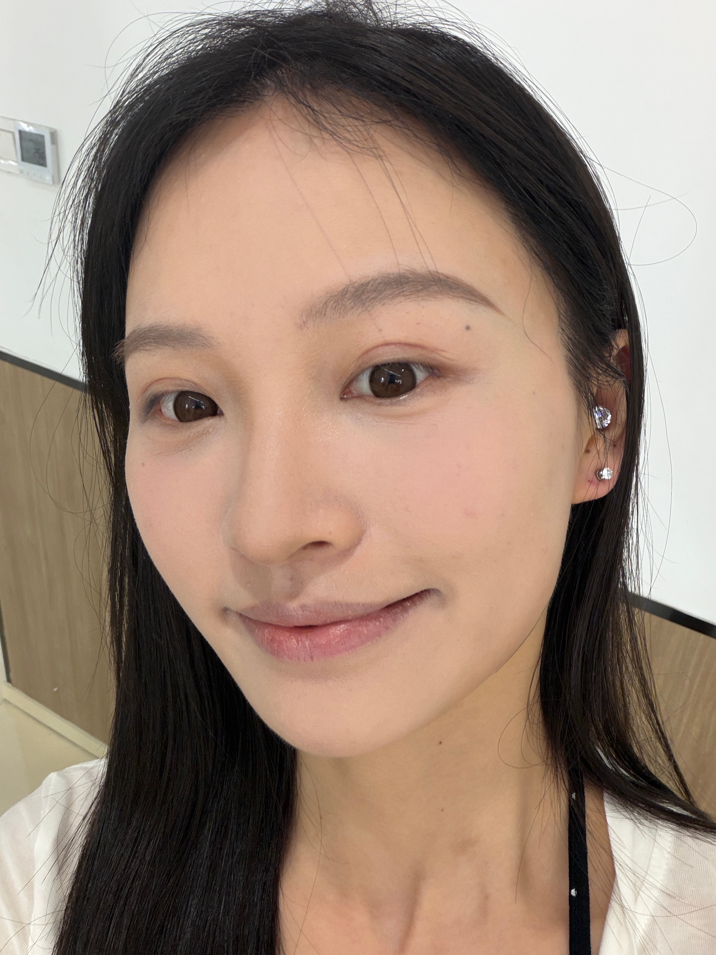 上完第二节化妆课啦 