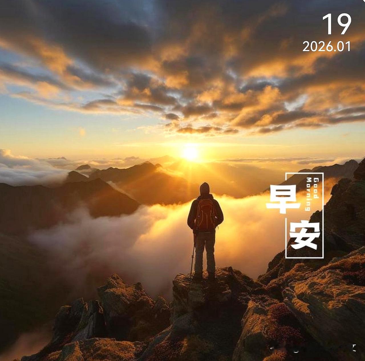 阳光正好，微风不燥，心怀热爱，奔赴山海。每一天都是崭新的开始，加油，你值得所有美