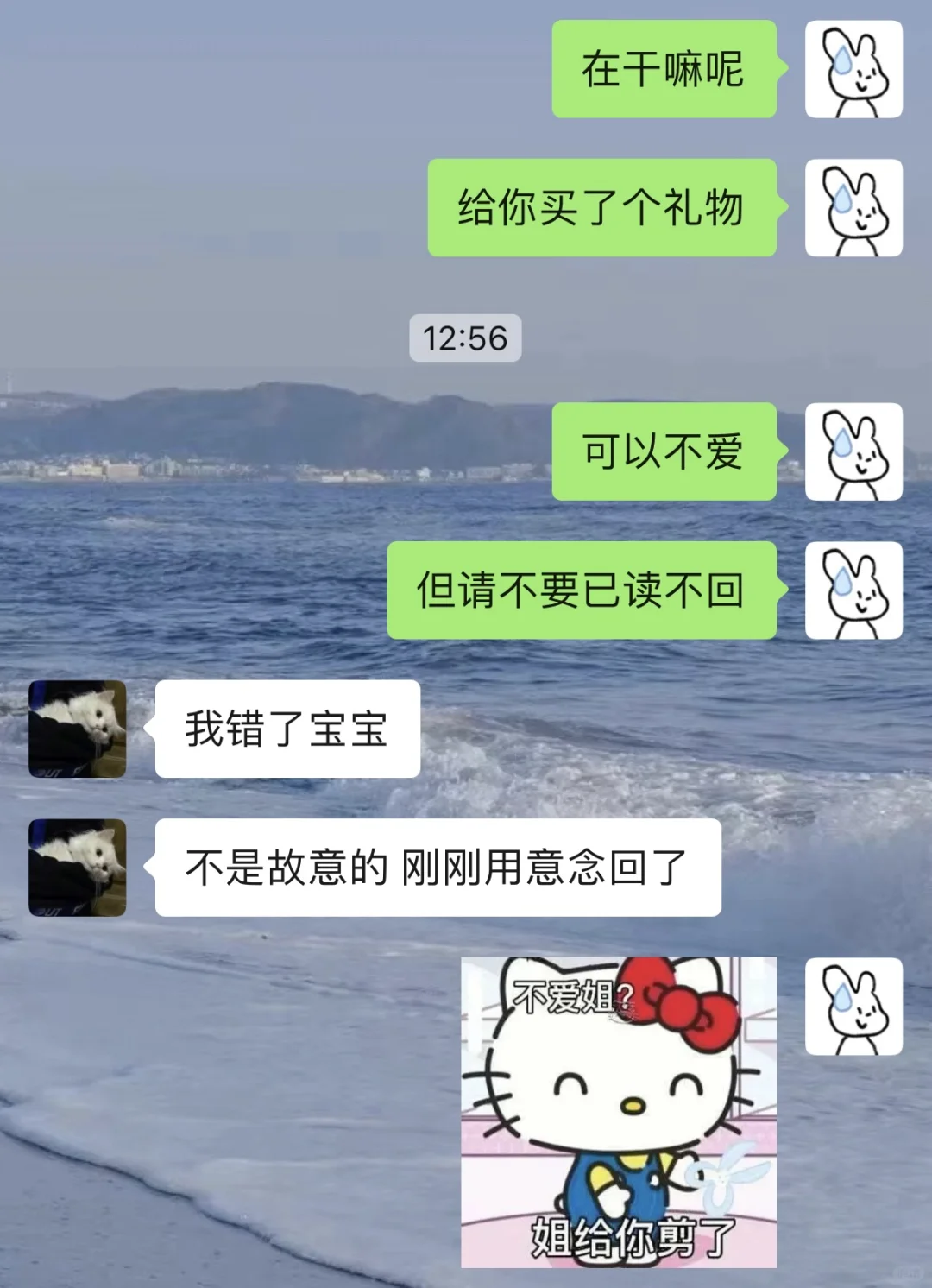 《当男朋友不回消息时》